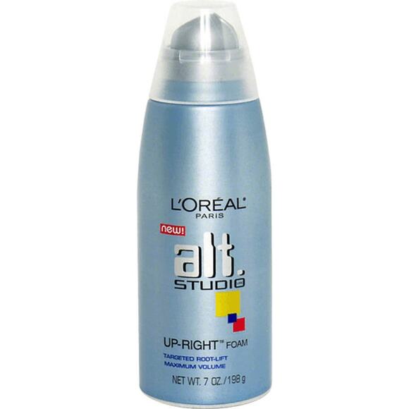 L'Oreal Paris ALT Studio Up-Right Foam Targeted Root-Lift Maximum Volume 7Oz NEW - Picture 6 of 6